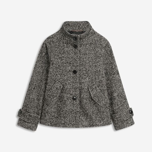 Bouclé-Jacke