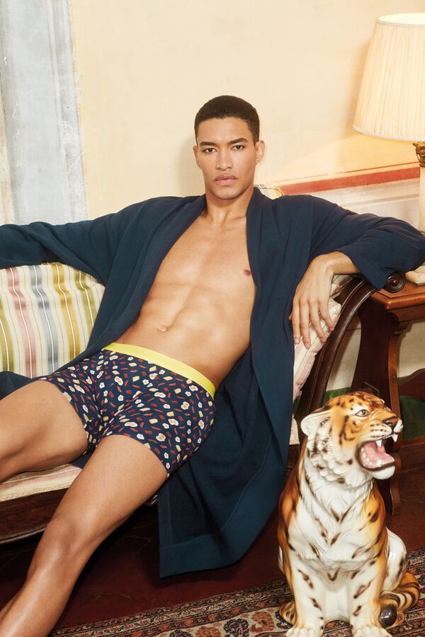 Gemusterte Herren-Boxershorts von mey