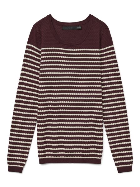 VMCARE STRUCTURE LS O-NECK BLOU NOO