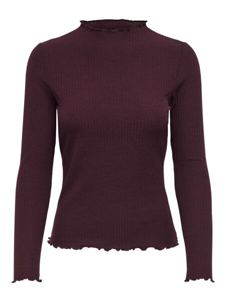 ONLEMMA L/S HIGH NECK TOP NOOS JRS