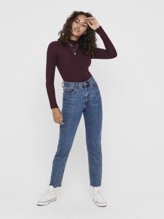 ONLEMMA L/S HIGH NECK TOP NOOS JRS
