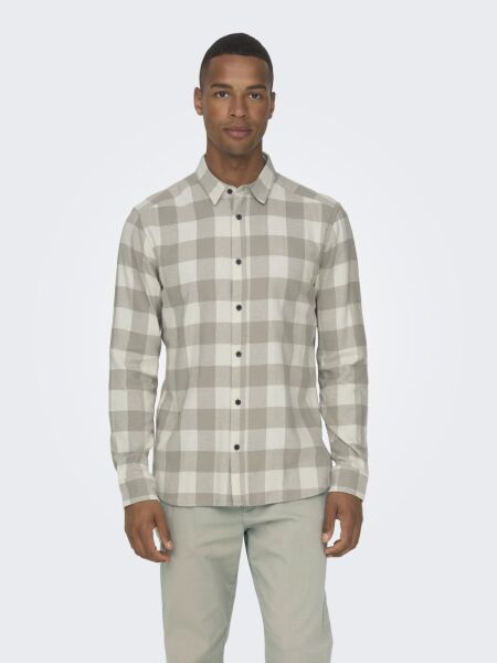 ONSGUDMUND LS CHECKED SHIRT NOOS