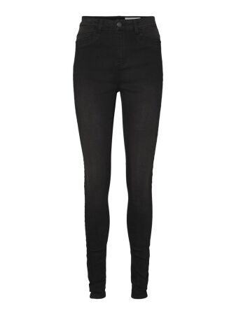 NMCALLIE HW SKINNY BLACK JEANS NOOS