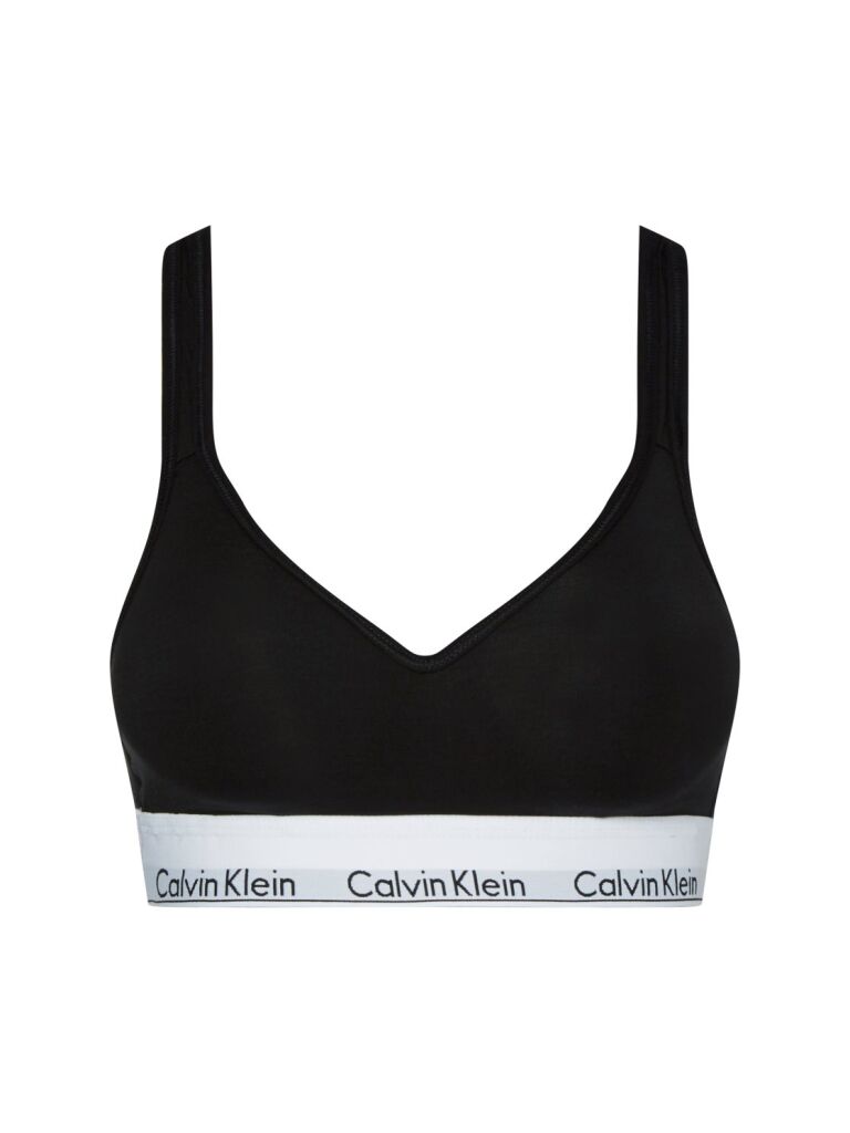 Black calvin klein bralette outlet
