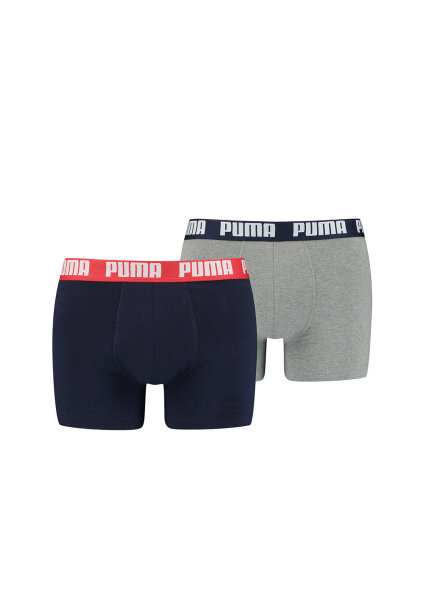 Herren Basic Boxershorts 2er Pack