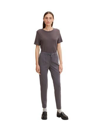 jersey loose fit pants ankle