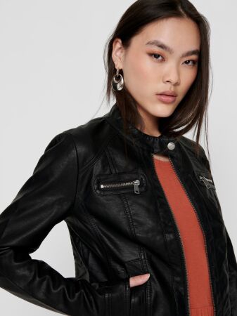 ONLBANDIT FAUX LEATHER BIKER OTW NO