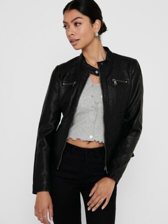 ONLBANDIT FAUX LEATHER BIKER OTW NO