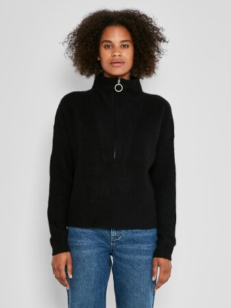 NMNEWALICE L/S HIGH NECK KNIT NOOS