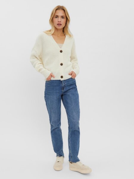 VMLEA LS V-NECK CUFF CARDIGAN NOOS