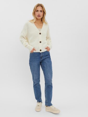 VMLEA LS V-NECK CUFF CARDIGAN NOOS