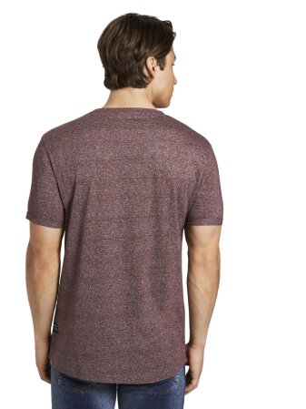 structured T-shirt with print