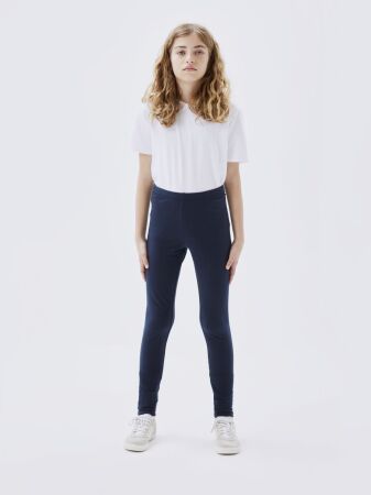 NKFDAVINA SOLID SWE LEGGING  BRU N