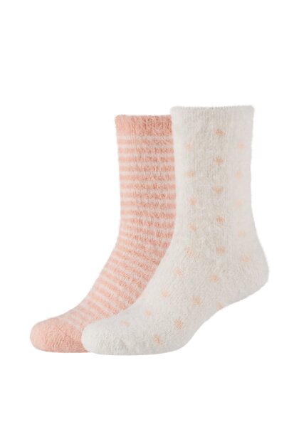 Women cosy dots and stripes Socks 2