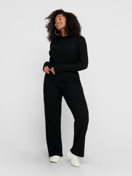 Langarmshirt High Neck