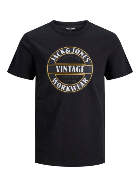 JJEDENIM TEE SS O-NECK JR