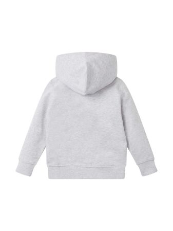 printed sweatshirt jacket