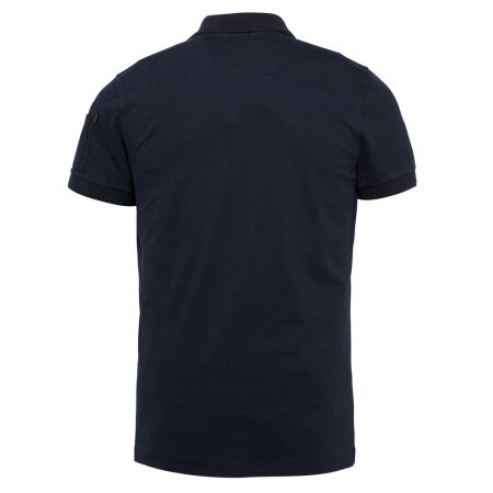 Short sleeve polo cotton elastan p