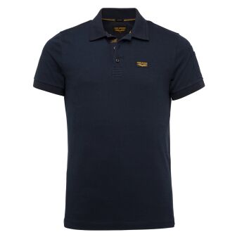 Short sleeve polo cotton elastan p