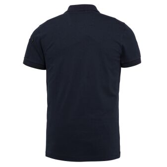 Short sleeve polo cotton elastan p