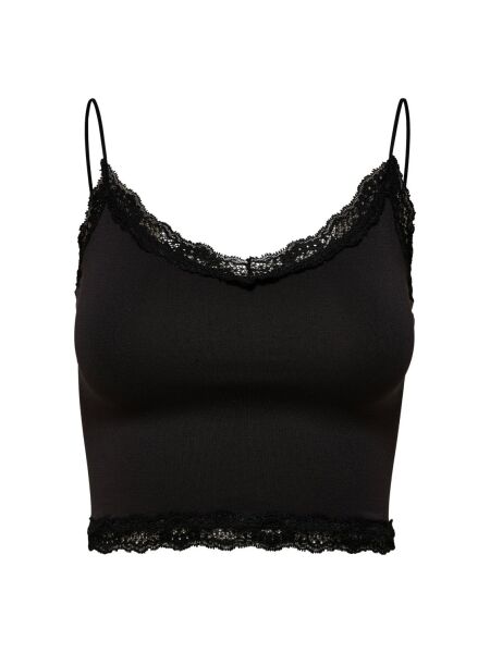 ONLVICKY  LACE SEAMLESS CROPPED TOP