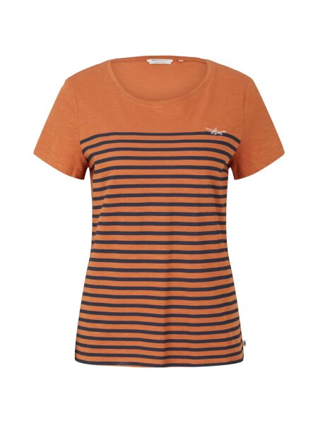 relaxed striped tee