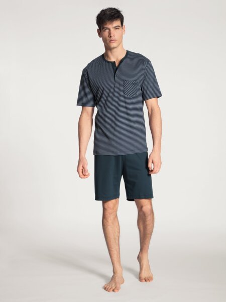 HERREN Pyjama kurz