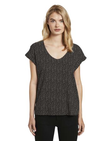 printed sporty blouse