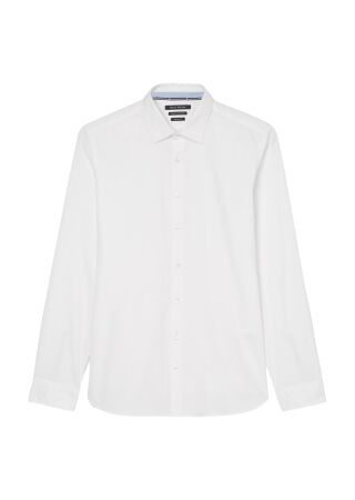 Kent collar,long sleeve,insert seam