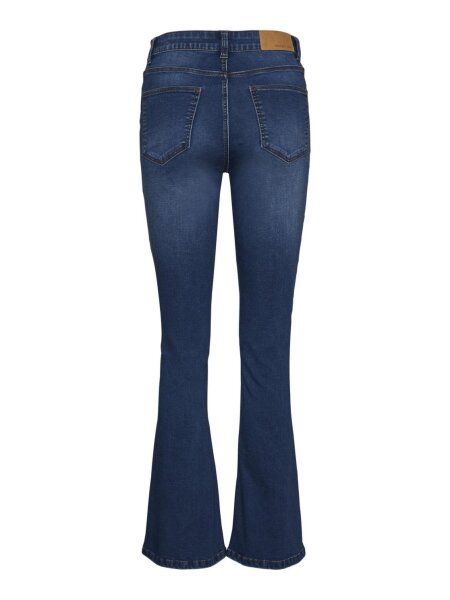 NMSALLIE HW FLARE JEANS VI021MB NOO