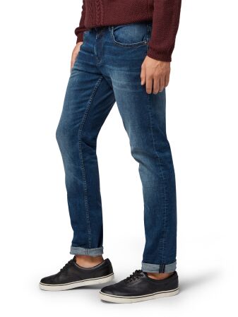straight AEDAN blue denim