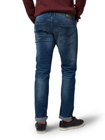 straight AEDAN blue denim