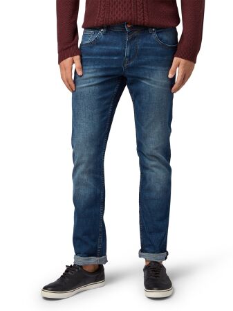 straight AEDAN blue denim