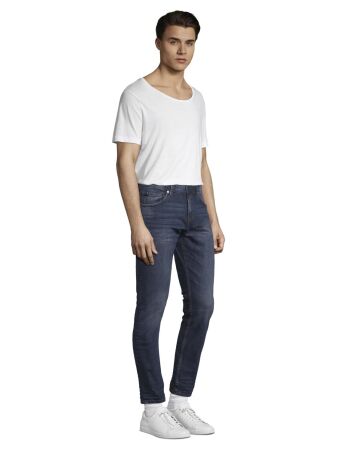 slim PIERS blue denim