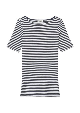 T-shirt, short sleeve, boat neck, s