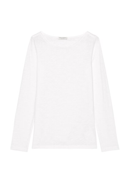 T-shirt, long sleeve, boat neck