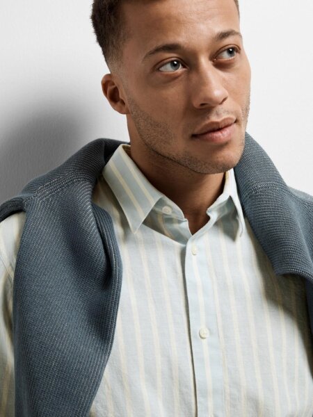 SLHSLIM-NEW LINEN SHIRT LS NOOS