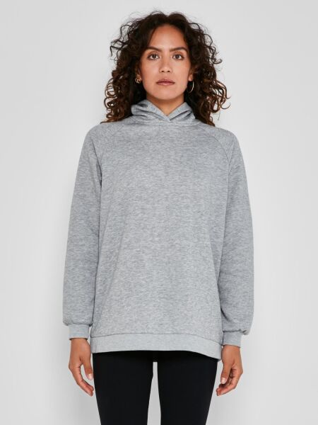 NMHELENE L/S HOOD SWEAT BG NOOS