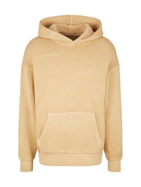 relaxed garment dyed hoody