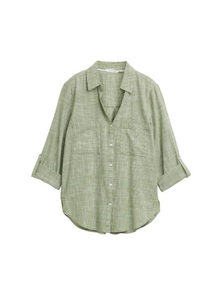 blouse with slub structure