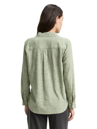 blouse with slub structure