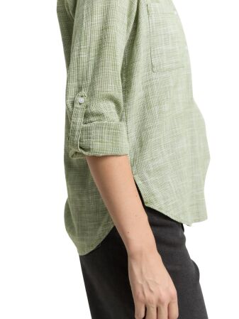 blouse with slub structure