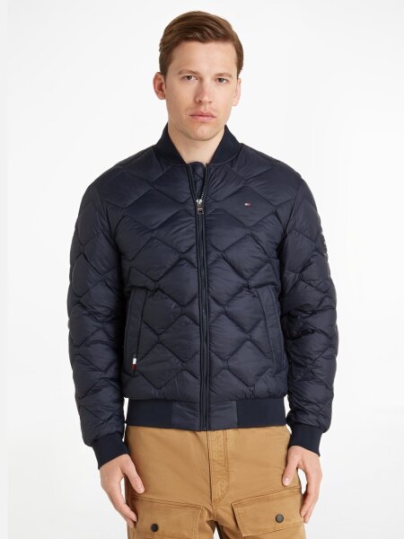 QUILTED BOMBER