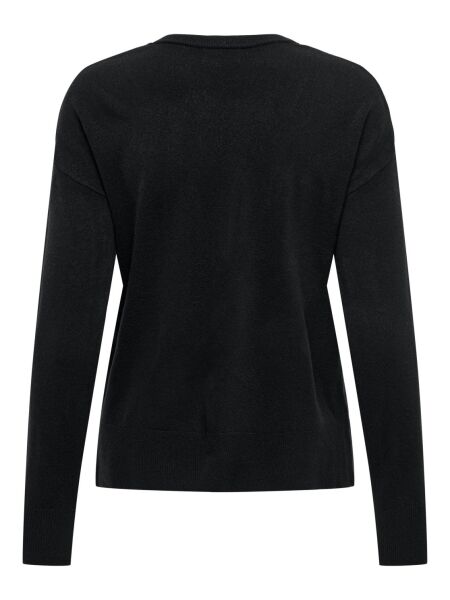 ONLSUNNY LS LACE V-NECK CC KNT