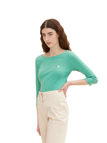 T-shirt longsleeve stripe