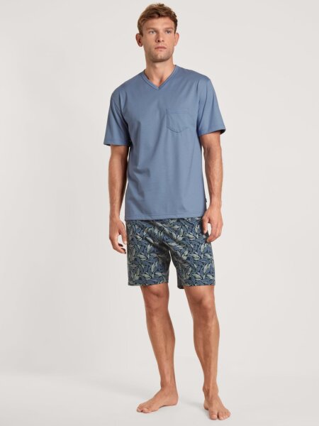 HERREN Pyjama kurz