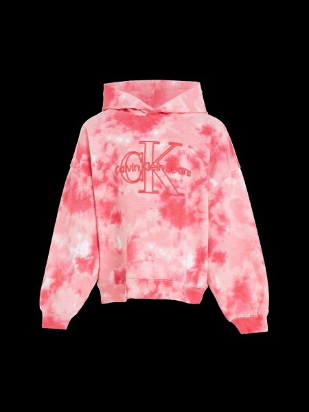 TIE DYE MONOGRAM HOODIE