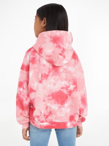 TIE DYE MONOGRAM HOODIE