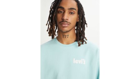 Relaxed Graphic Crewneck Sweatshirt