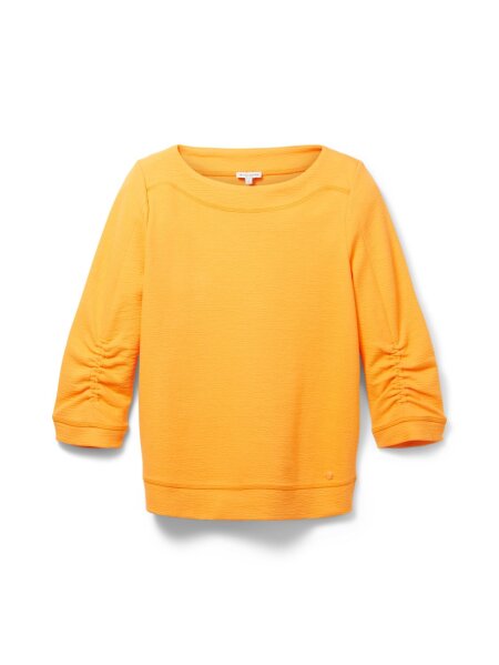 structured sweatshirt